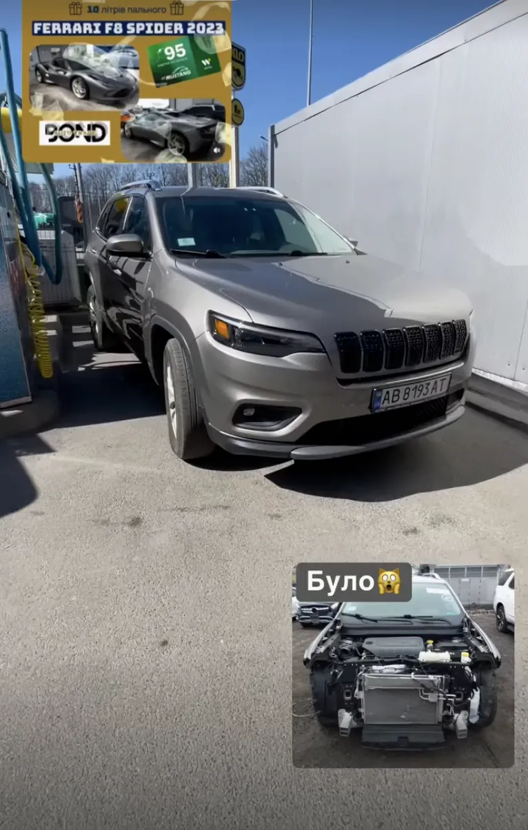 Клієнт BOND AUTO TRADE з отриманим авто Jeep Cherokee